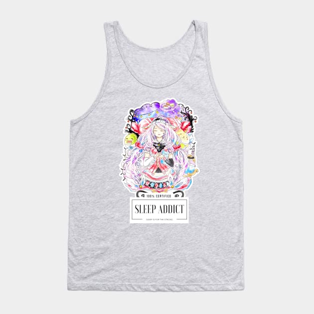 Princess Hobby #04 - SLEEP ADDICT Tank Top by candypiggy